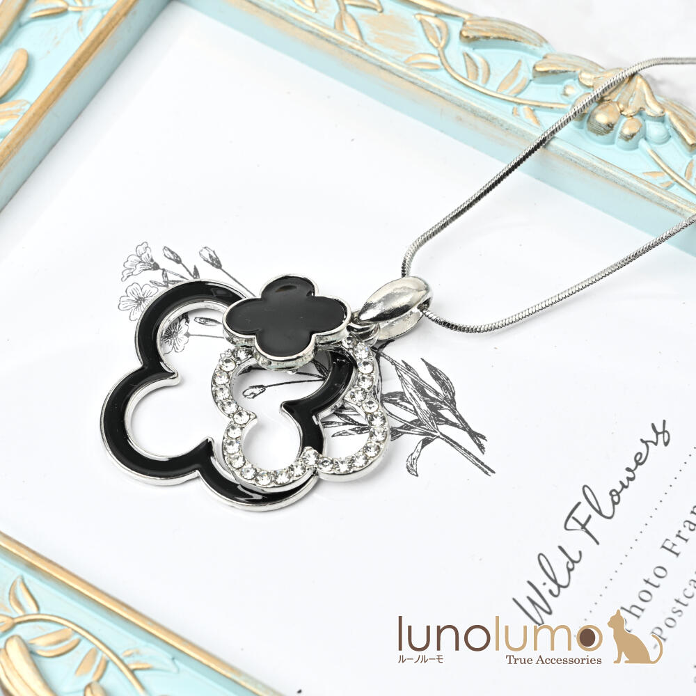 ネックレス ペンダント レディース クローバ...