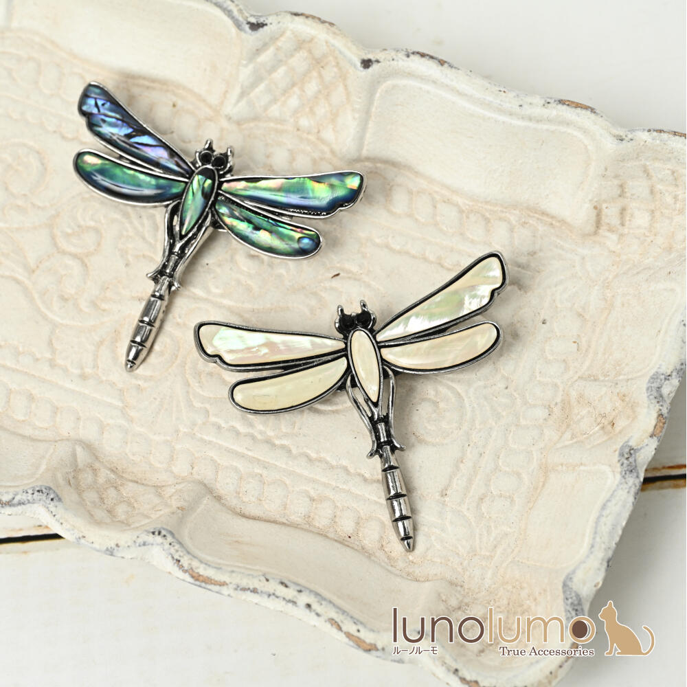 ブローチ レディース とんぼ トンボ 蜻蛉 ...