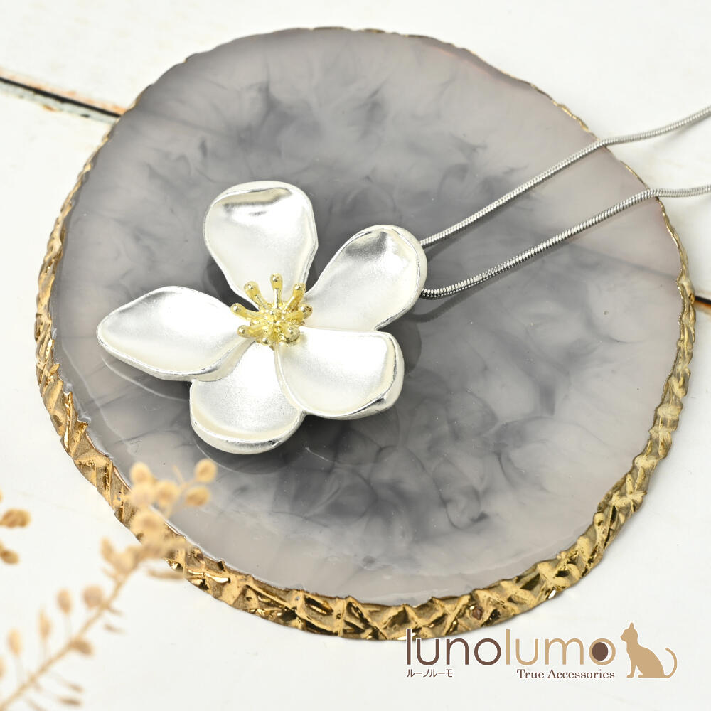 ネックレス ペンダント レディース 花 フラ...