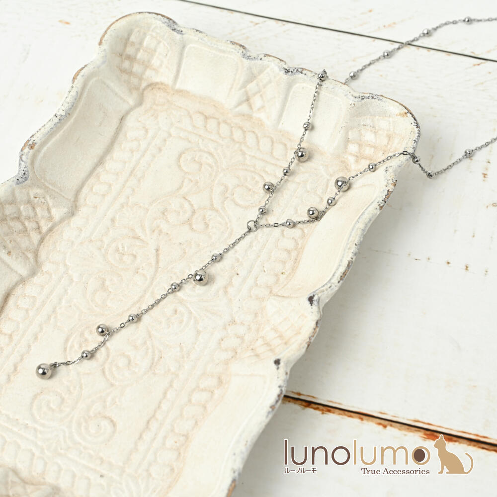 ネックレス Y字ネックレス レディース メタ...